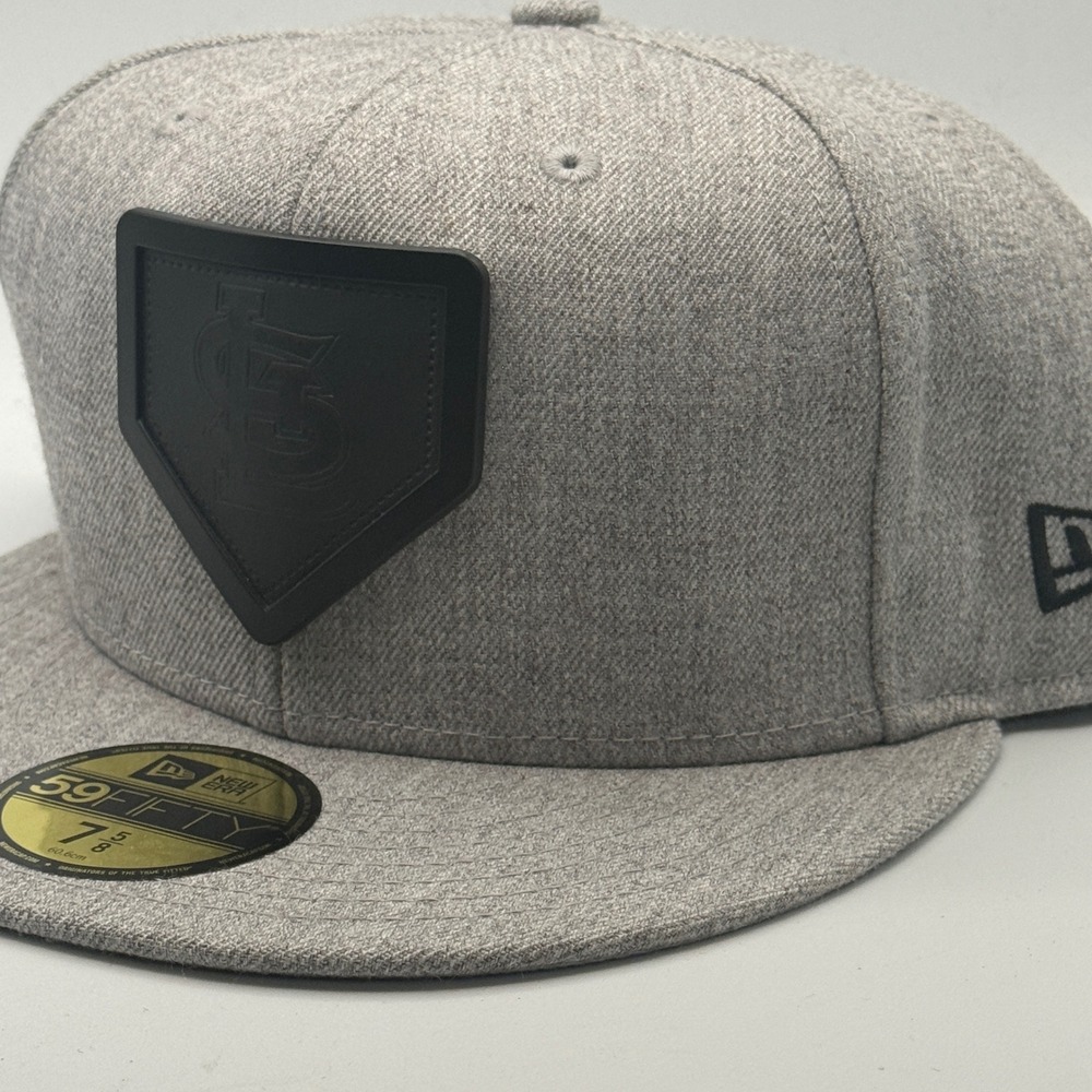 New Era 59FIFTY St Louis Cardinals Heather Gray Fitted Hat 7 5/8 20978649